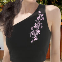 Schulterfrei Shirt ¡Flame!