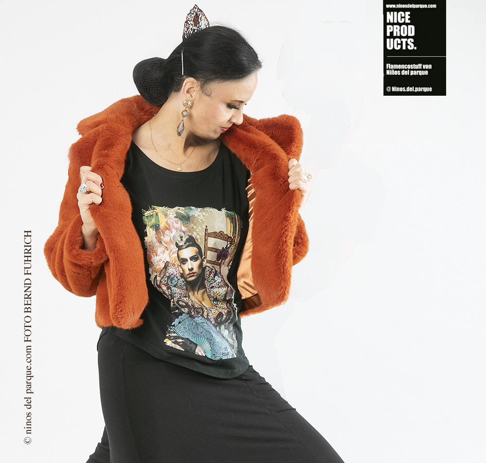 Offshoulder Colores in schwarz