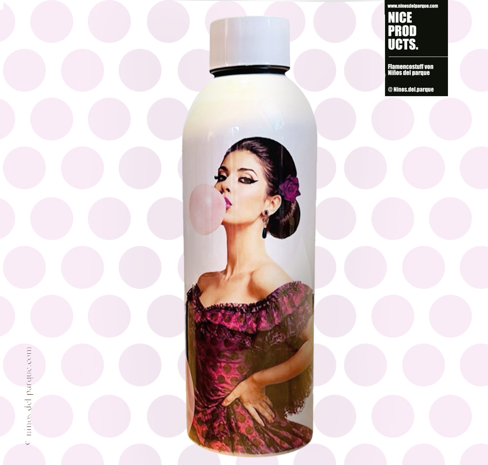 Trinkflasche flamenCAGUM limitiert